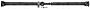 Rear Driveshaft Assy fits Ram 4500 2016-14, Ram 5500 2016-14